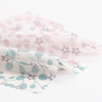 2020 Leaf Pattern Anti-static Printed Ribbon Polyester 100% Silk Fabric For Dress Shirt